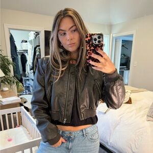 NWT Zara bomber jacket